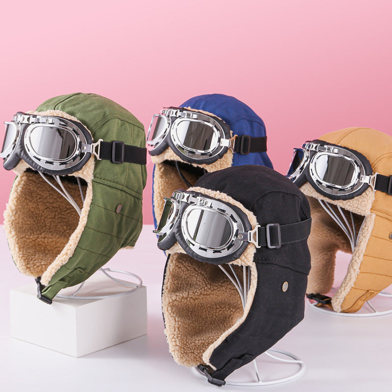 Gorro de Invierno para Hombre y Mujer con Protección para las Orejas de Forro Polar