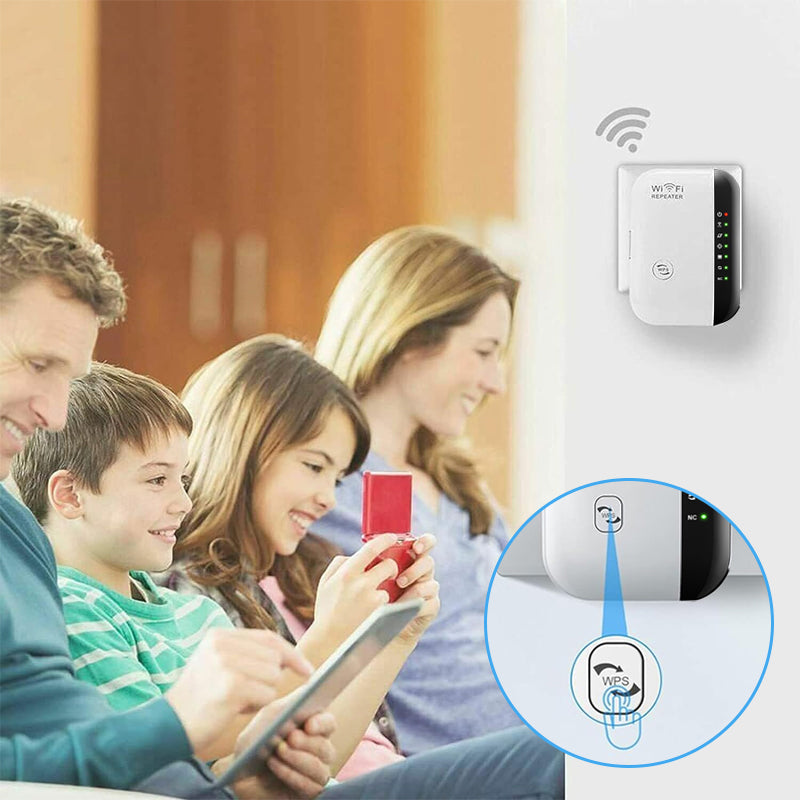 Repetidor de Red WiFi con Protocolo 802.11n