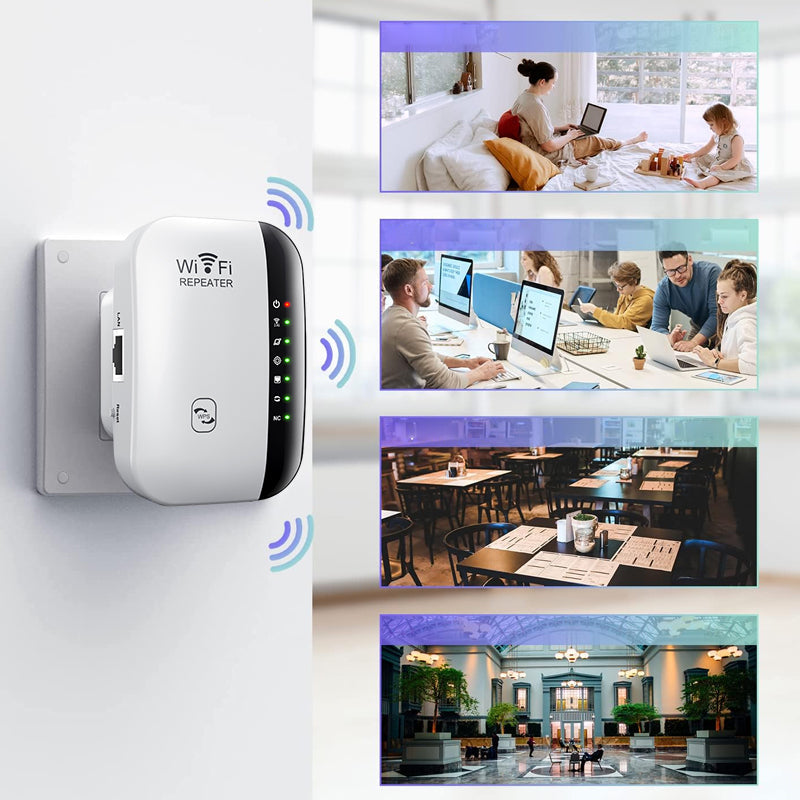 Repetidor de Red WiFi con Protocolo 802.11n
