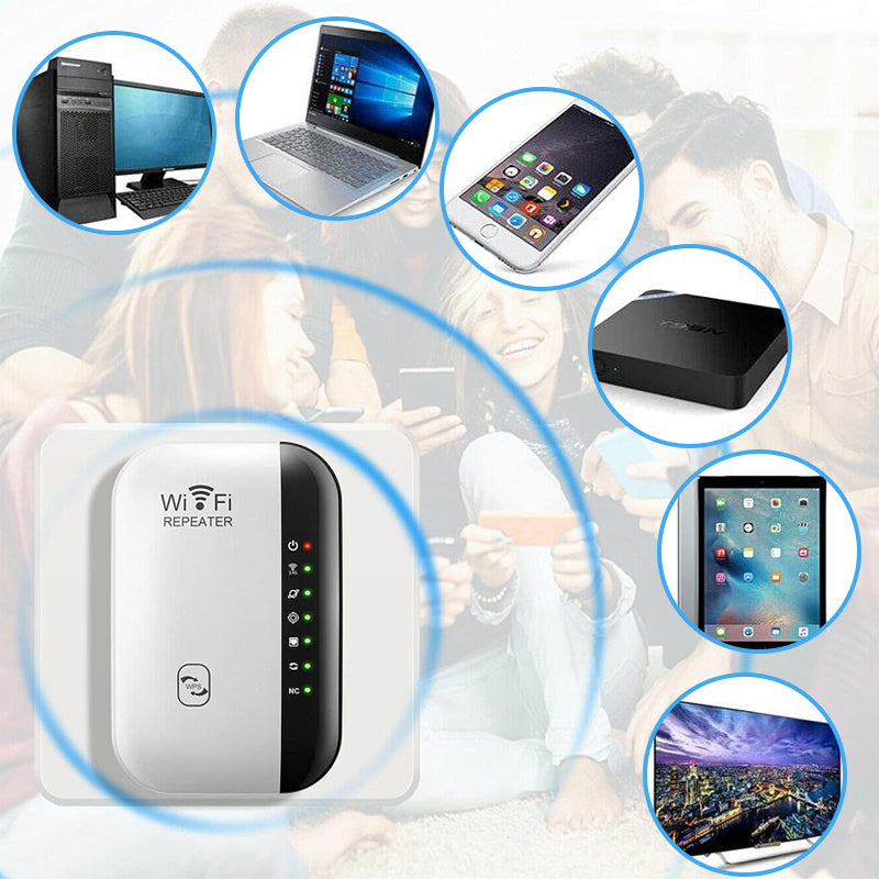 Repetidor de Red WiFi con Protocolo 802.11n