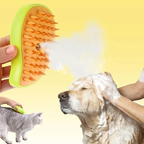 Cepillo de vapor multifuncional para el cuidado perfecto de tu mascota