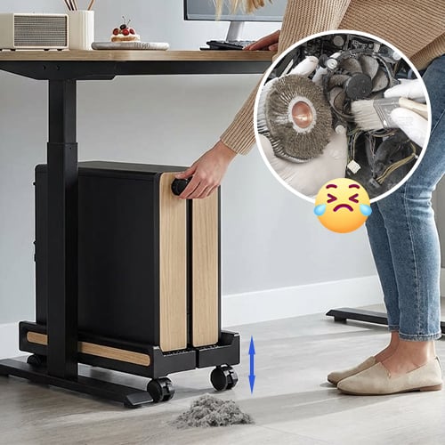Soporte de PC con Ruedas para Torre de Computadora