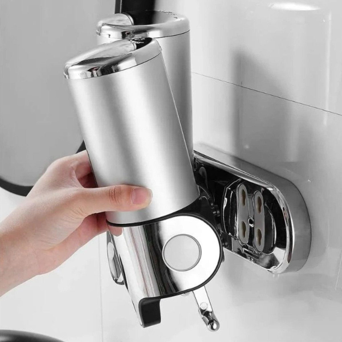 Dispensador de Jabón de Acero Inoxidable Montado en la Pared