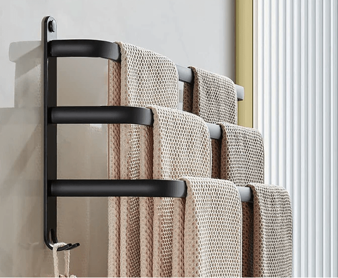 Estante de Baño - FlexRack Soporte de Toalla Montado en la Pared