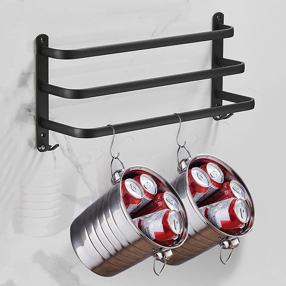 Estante de Baño - FlexRack Soporte de Toalla Montado en la Pared