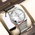 Reloj de Hombre Impermeable de Acero Inoxidable | Lujo y Duradero