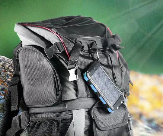 Banco de Energía Solar Impermeable para Aventuras al Aire Libre