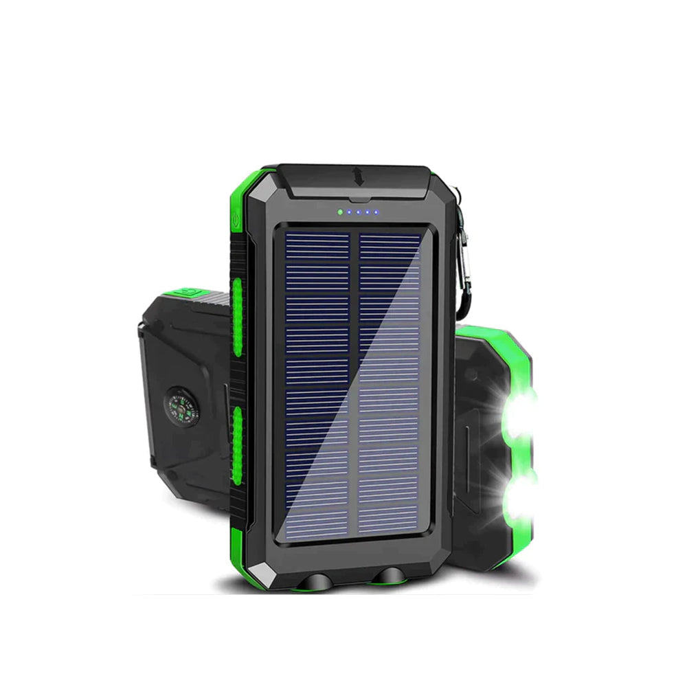 Banco de Energía Solar Impermeable para Aventuras al Aire Libre