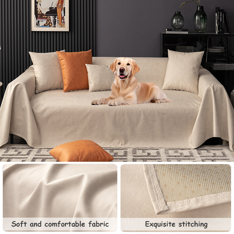 Cubierta de Sofá Impermeable y Antirayaduras para Hogares con Mascotas