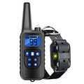 Collar de Adiestramiento para Perros Impermeable con Control Remoto (800m)