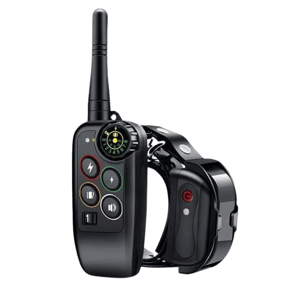 Collar E de Entrenamiento para Perros Impermeable de Largo Alcance 1000m & Control Remoto