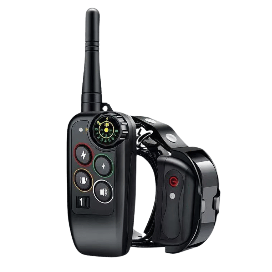 Collar E de Entrenamiento para Perros Impermeable de Largo Alcance 1000m & Control Remoto