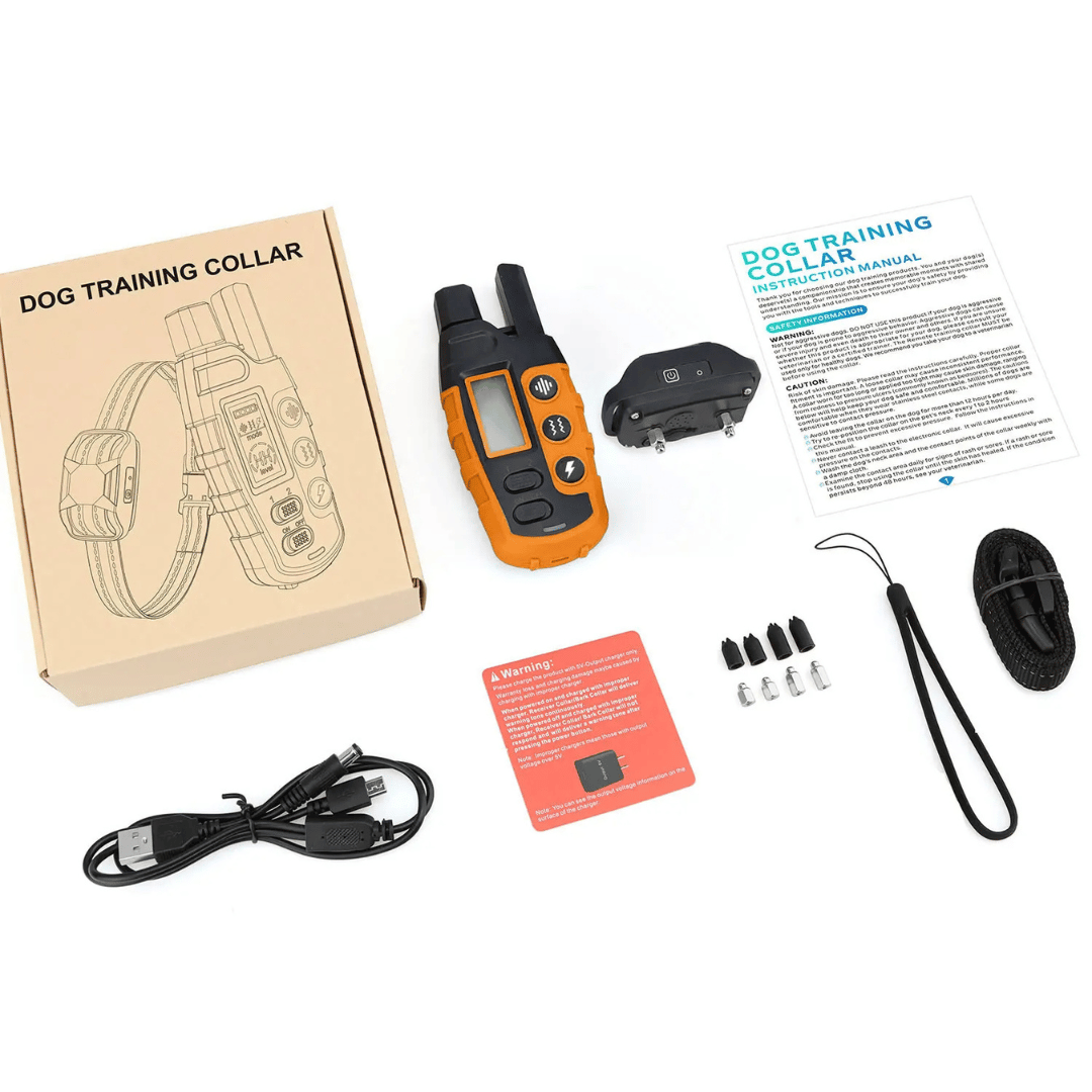 Collar E Impermeable y Recargable para Entrenamiento de Perros