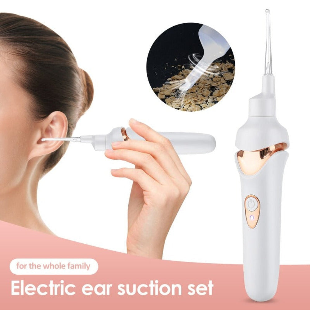 Aspirador de cerumen indoloro