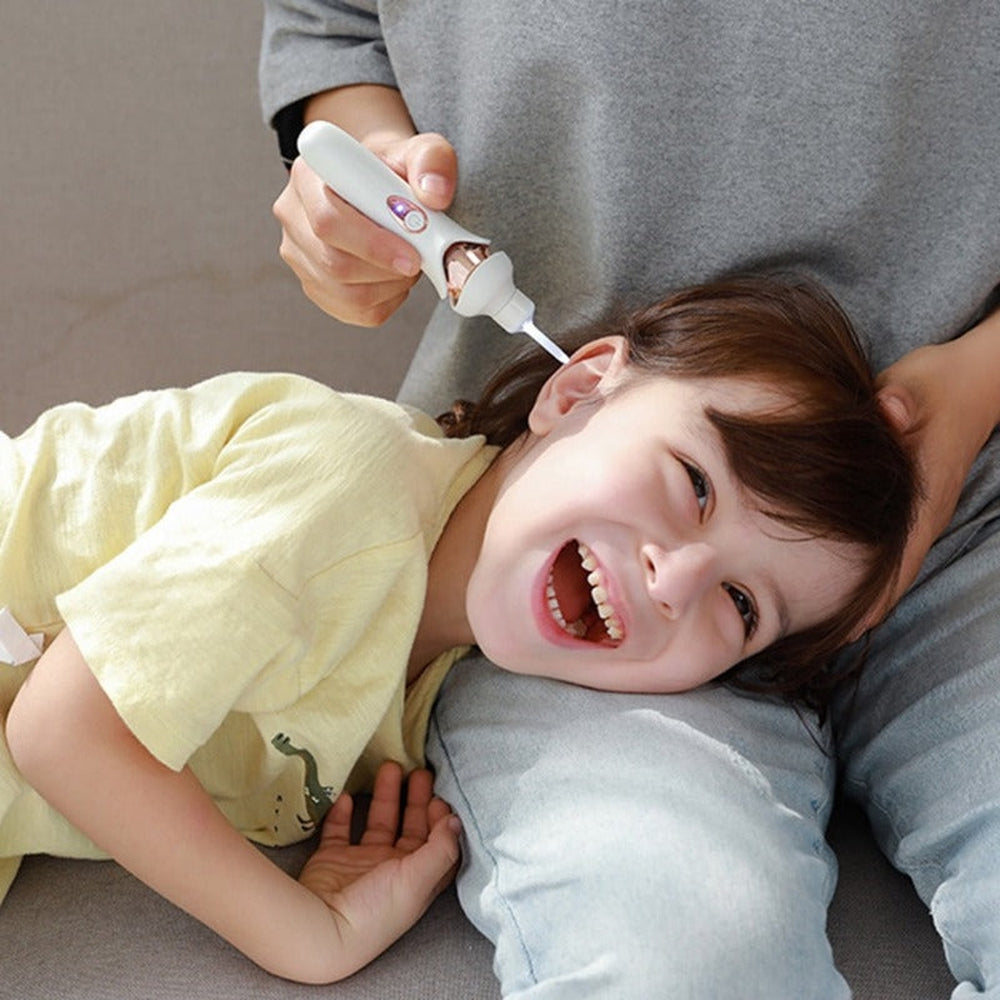 Aspirador de cerumen indoloro