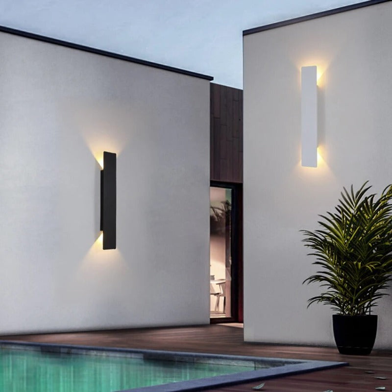 Luz de Pared LED Exterior a Prueba de Climas - IP65 para Jardín