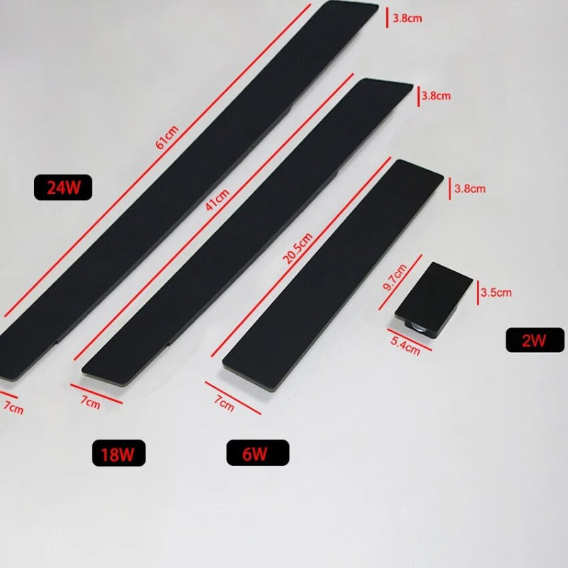 Luz de Pared LED Exterior a Prueba de Climas - IP65 para Jardín
