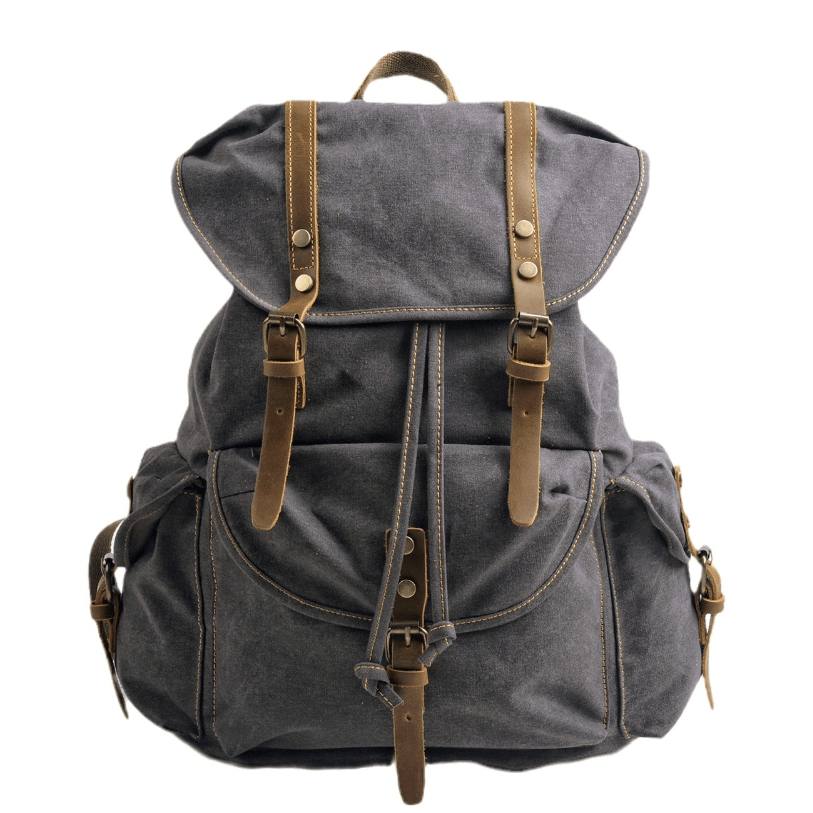 Lisslune | WessPack – Mochila de Lona Militar Resistente y Fiable