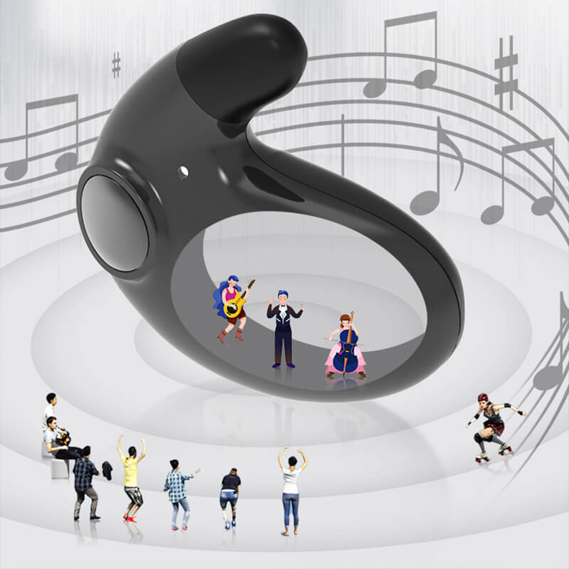 Auriculares invisibles inalámbricos para dormir IPX5 a prueba de agua