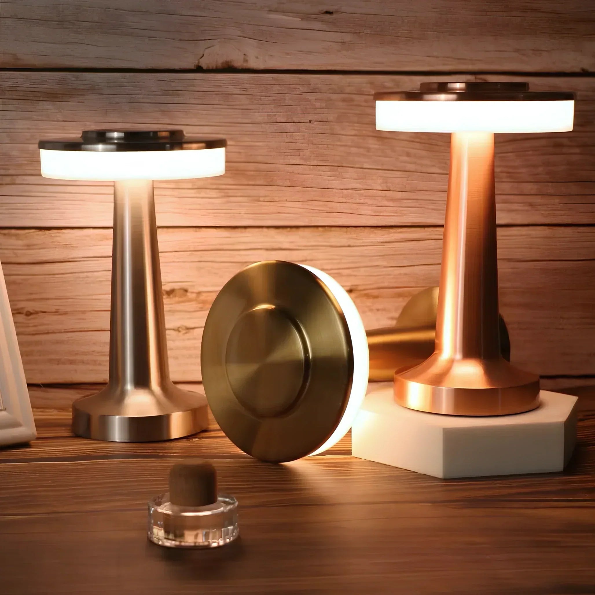 Lisslune | Lámpara de Mesa Retro Inalámbrica - LumiBar