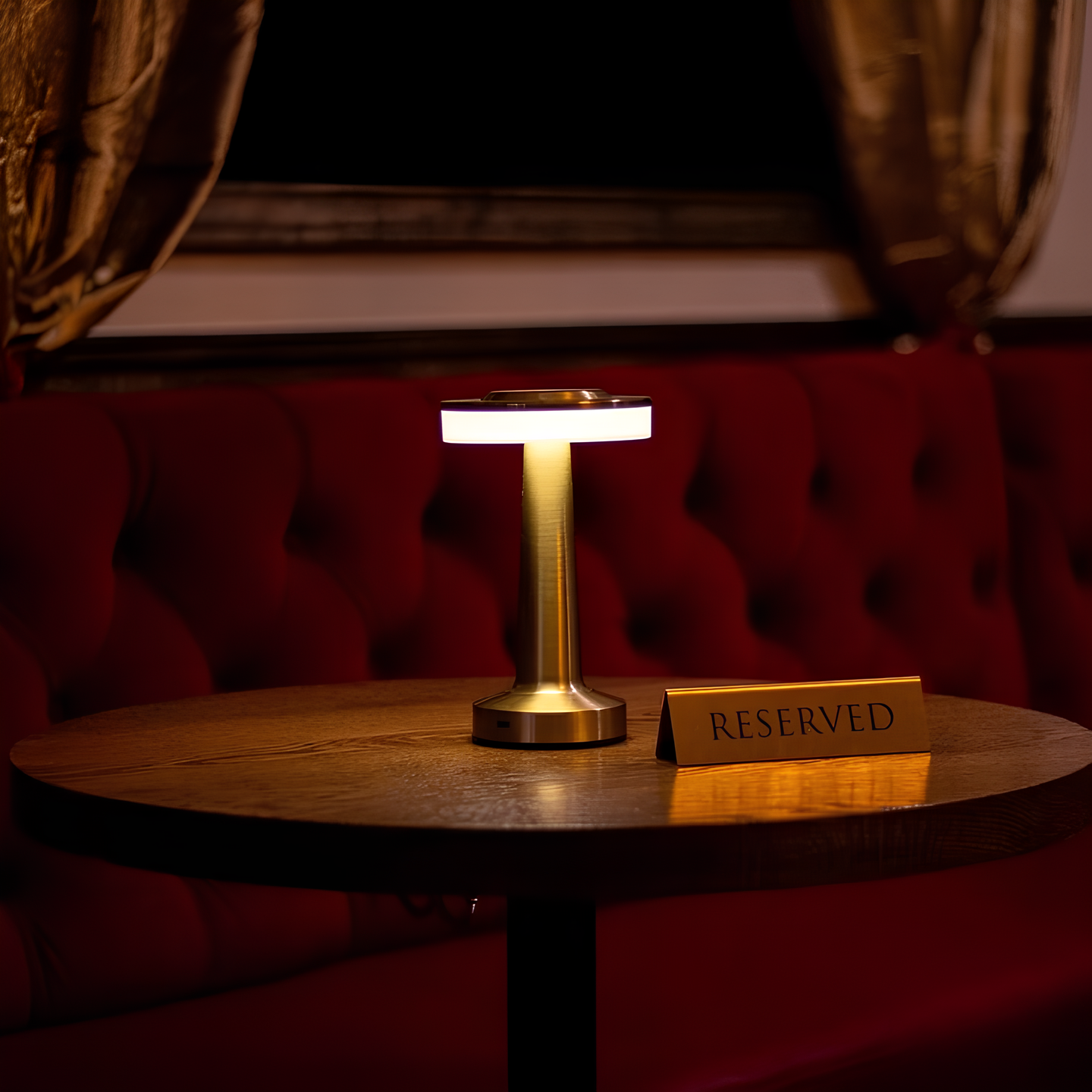 Lisslune | Lámpara de Mesa Retro Inalámbrica - LumiBar