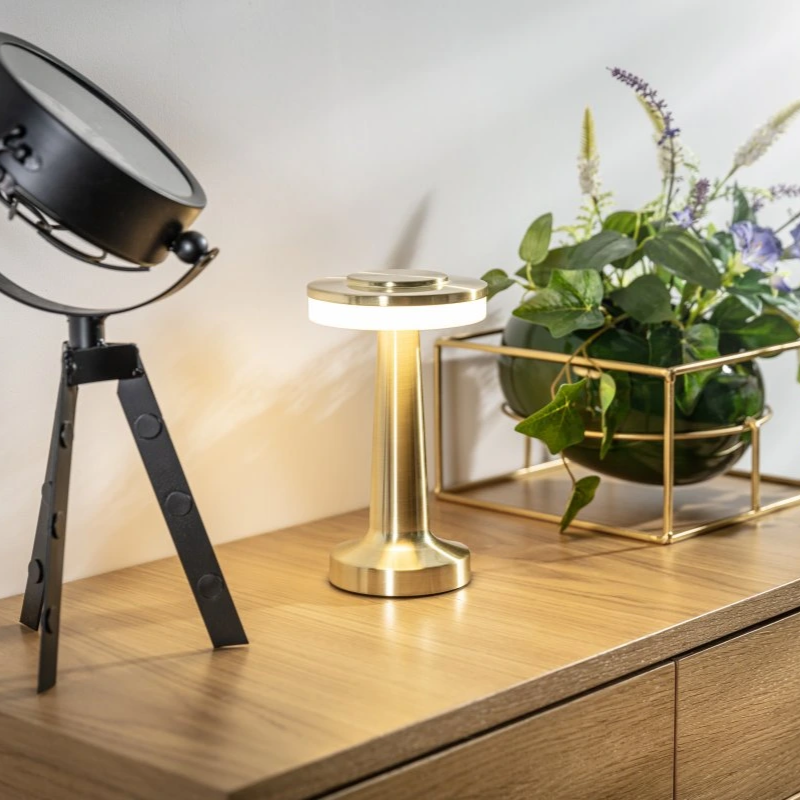 Lisslune | Lámpara de Mesa Retro Inalámbrica - LumiBar