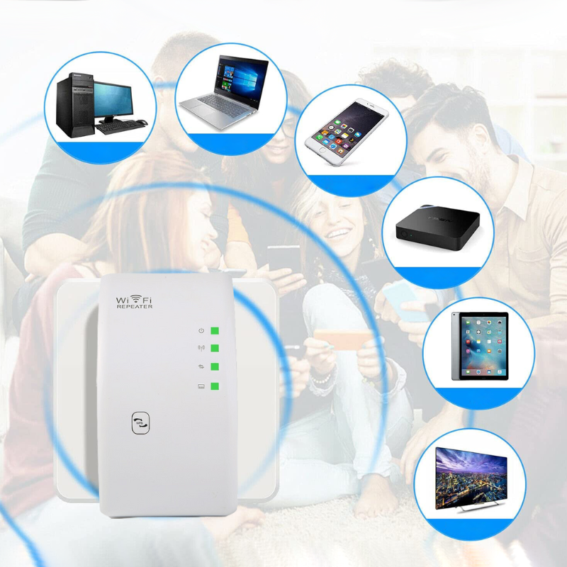 Link - Amplificador de Señal WiFi Inalámbrico