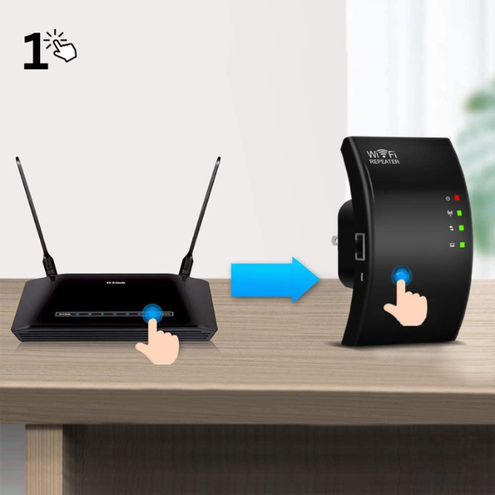 Link - Amplificador de Señal WiFi Inalámbrico