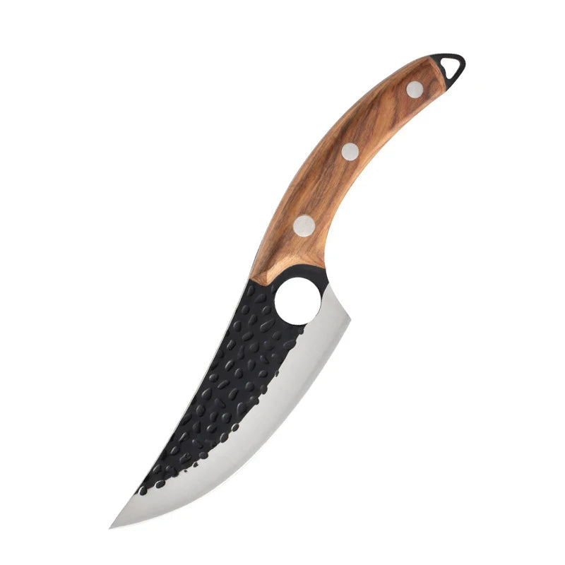 Huusk Cuchillo - Cuchillo de Cocina Japonés Hecho a Mano Premium Control