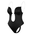 Body Shaper de Espalda Abierta en V Profundo para Mujeres con Elegancia Sin Costuras