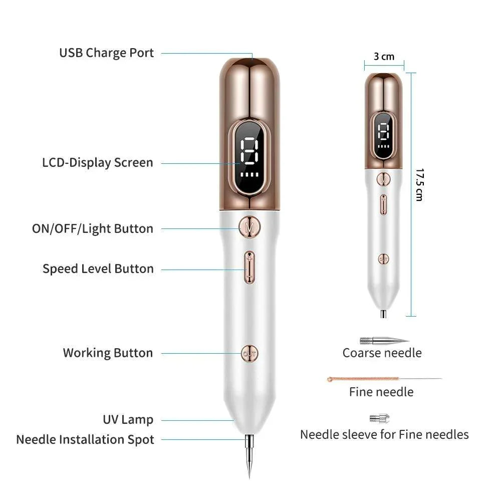 Pluma de Plasma Multifuncional para Tratamiento de Piel para Mujeres