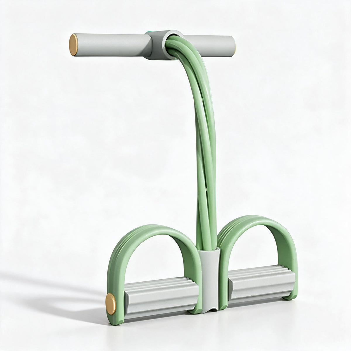 Pedal de Resistencia con 4 Tubos – Entrenador Abdominal para Casa