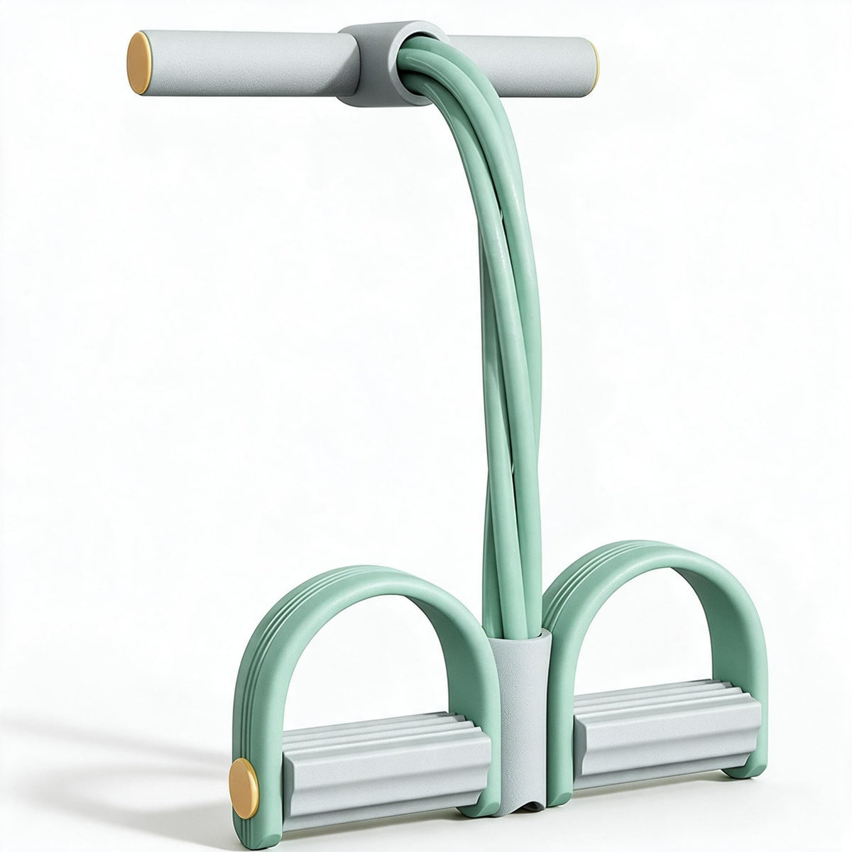 Pedal de Resistencia con 4 Tubos – Entrenador Abdominal para Casa