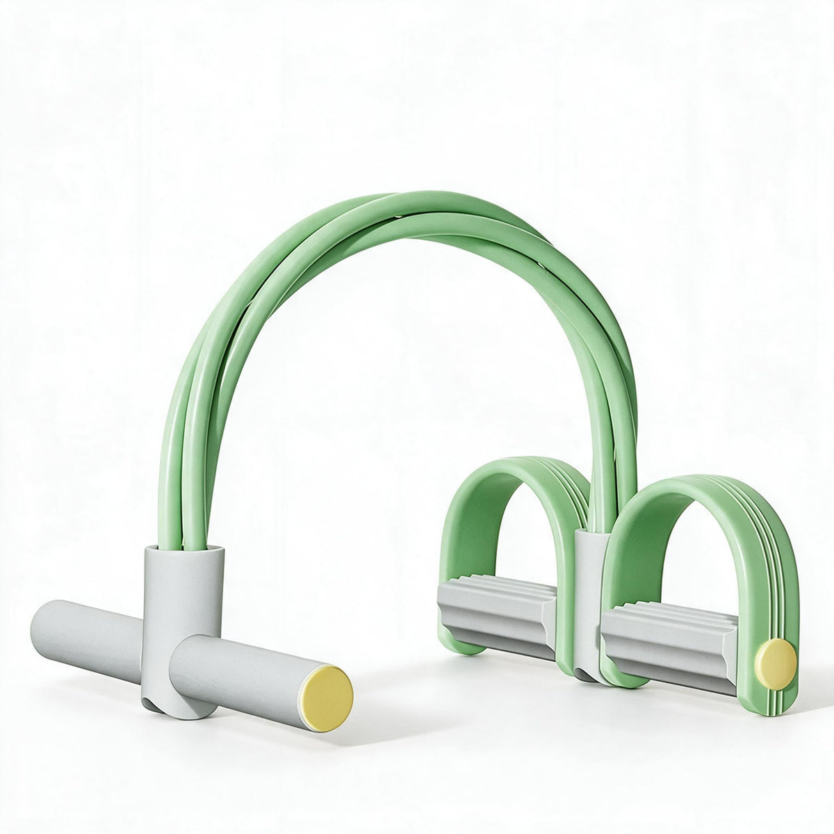 Pedal de Resistencia con 4 Tubos – Entrenador Abdominal para Casa