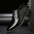 Zapatos de Cordones para Hombre de Cuero Real con Diseño Moderno
