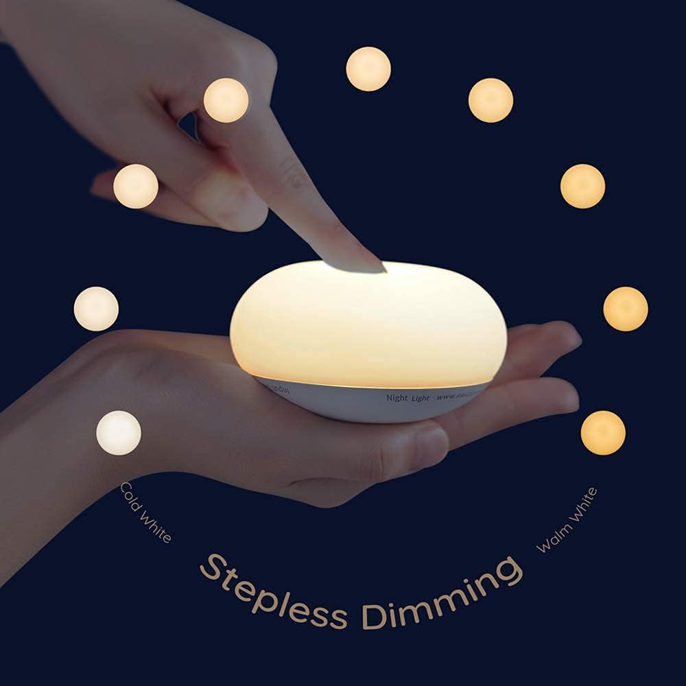 Luz Nocturna para Lactancia | Silicona Libre de BPA | Amigable con los Ojos