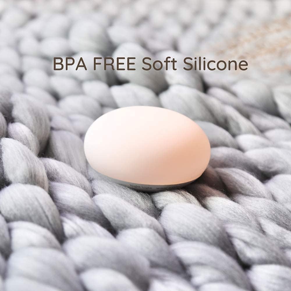 Luz Nocturna para Lactancia | Silicona Libre de BPA | Amigable con los Ojos