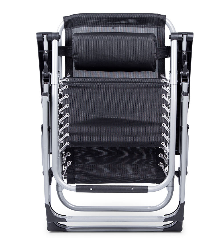 Silla Plegable de Gravedad Cero con Reposacabezas Ajustable