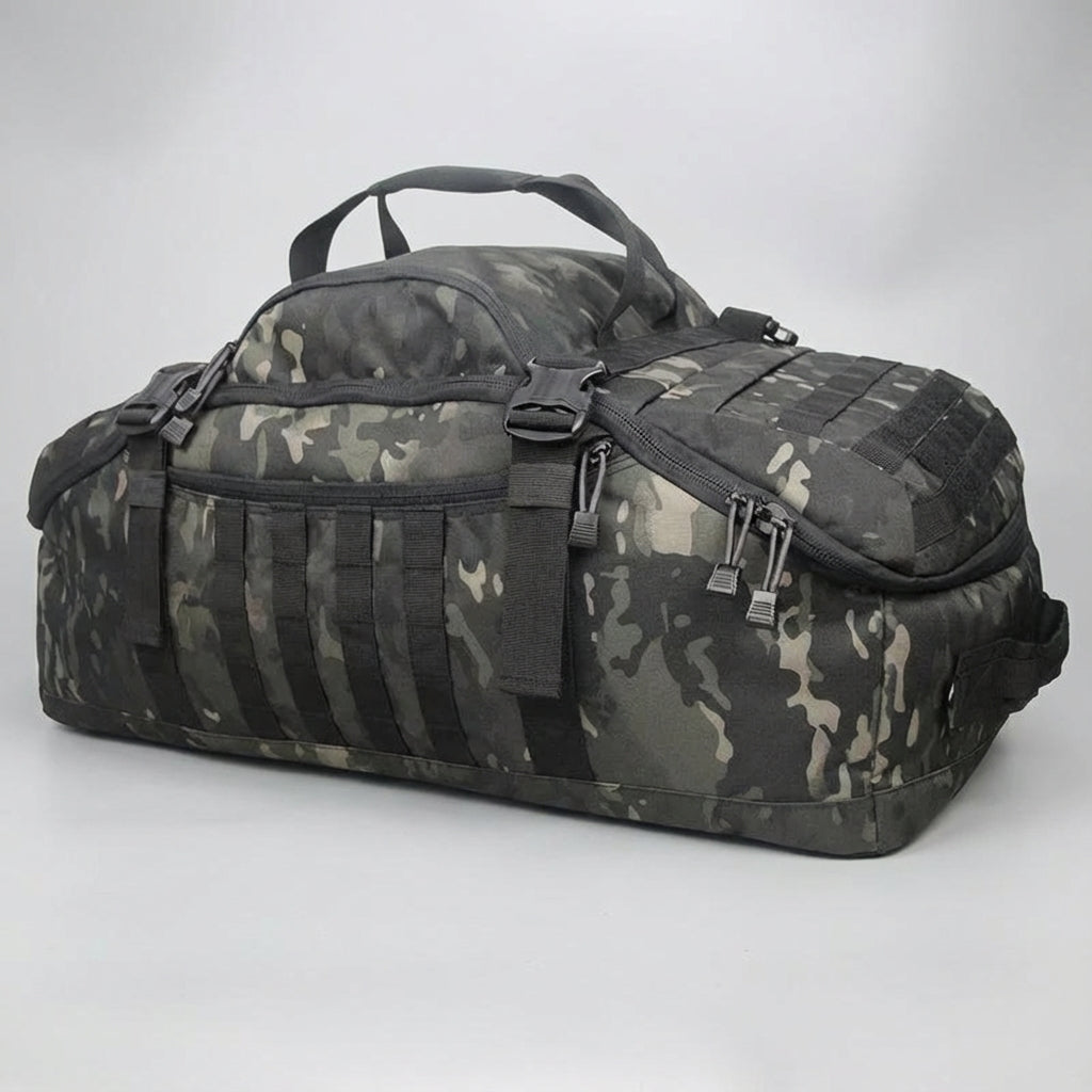 Bolsa de viaje unisex con fijación Molle – Flexible y Robusta