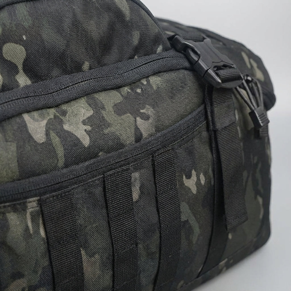 Bolsa de viaje unisex con fijación Molle – Flexible y Robusta